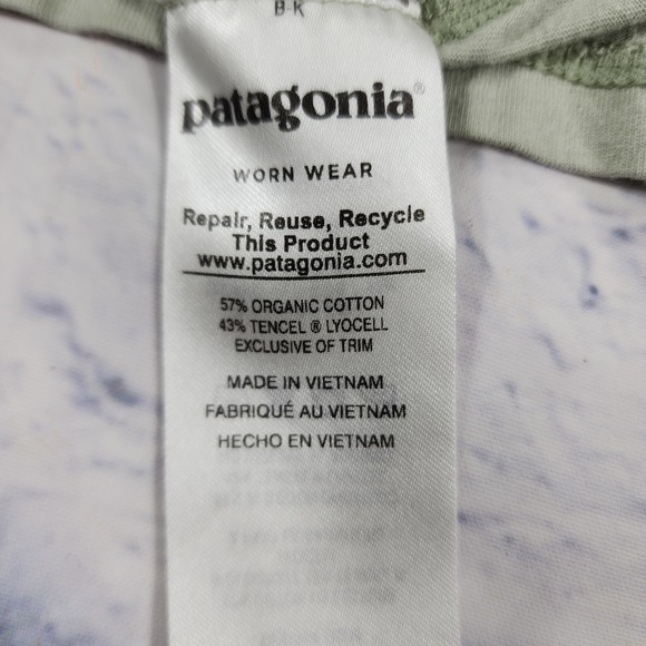 Patagonia Edisto Dress WOMENS SIZE S Sleeveless Open Racerback Green - Picture 8 of 15